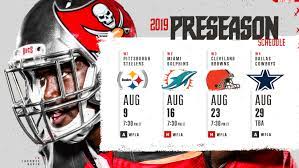 A Road Less Traveled Bucs Reveal 2019 Preseason Opponents