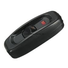 Coordinating claro wall plate sold separately. Compact Black Plastic In Line Cord Light Lamp Switch With Indicator