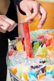 23 Brilliant Wedding Bars From Couples Who Dared To Dream Wedding Snacks Wedding Food Wedding Bar