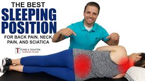Sometimes you wake up with neck pain. The Best Sleeping Position For Back Pain Neck Pain And Sciatica Tips From A Physical Therapist Youtube