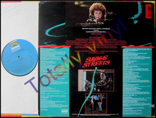 Totally Vinyl Records || Various Artists - Savage streets-soundtrack (John  Farnham/Michael Bradley/3 Speed) LP