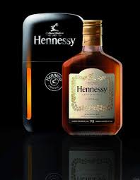 Gennessy Flak My Favorite Cognac Drinks Bottle Label Design Cognac