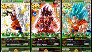 Developed by akatsuki and published by bandai namco entertainment, it was released in japan for android on january 30, 2015 and for ios on february 19, 2015. My Dragon Ball Z Dokkan Battle Characters Youtube