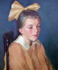 New Mexico Oil Painting LOUISE CROW 'Helen Dorman Burroughs' 20" x 16"