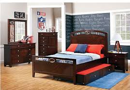 Shop For A Nfl Playbook5 Pc Full Panel Bedroom At Rooms To Go Kids Find That Will Look Great In Your Boys Bedroom Sets Bedroom Furniture Stores Bedroom Sets