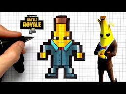 Tuto Dessin Agent Banane Pixel Art Fortnite In 2020 Pixel Art Fortnite Pixel