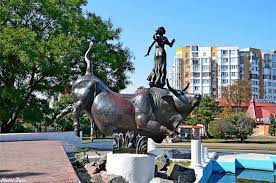 Скульптурная композиция &amp;quot;Похищение Европы&amp;quot; | Есть город, который я вижу во  сне...