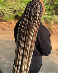 Brown Black And Blonde Knotless Box Braids Breanna Nicole On Instagram K N O T L E S S Knotlessbraids Atlantabraids Atlbraider Tribalbraids Box Braids Hairstyles Box Braids Styling Colored Braids