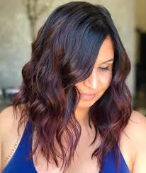 This deep, rich shade is so perfect for winter. 50 Shades Of Burgundy Hair Color Dark Maroon Red Wine Red Violet