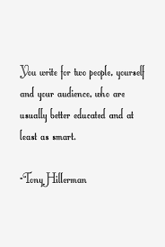 Tony Hillerman Quotes &amp; Sayings via Relatably.com