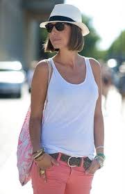 41 Ideas How To Wear Hats With Short Hair Chic For 2019 Summer Fashion Outfits Hat Outfits Summer Outfits With Hats