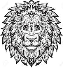 Keep your kids busy doing something fun and creative by printing out free coloring pages. Leon Detallada En Linea Estilo Del Arte De Filigrana Azteca Tatuaje Pagina Para Colorear Para Los Adultos Diseno Animales Camiseta Leo Zodiaco Patron De Lana Decorativo Tribal Vector Ilustraciones Vectoriales Clip