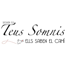 Maybe you would like to learn more about one of these? Vinilos Y Pegatinas Frases Catalan Segueix Els Teus Somnis