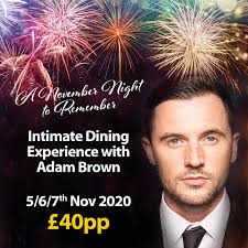 Bonfire Night might be cancelled this year, but why not join us for another  intimate dining experience