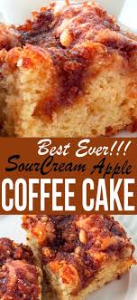 Bisquick Blueberry Coffee Cake Sour Cream Sour Cream Apple Coffee Cake In 2020 Apple Coffee Cakes Apple Cake Recipes Coffee Cake Easy
