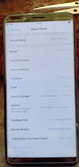 ⇒ in stock condition and gain warranty again. Oppo A83 Cph1729 2018 Format Done