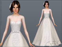 Pin By Ashton On Sim Stuff Sims 4 Wedding Dress Sims 3 Wedding Sims 4 Dresses
