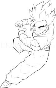 See a recent post on tumblr from @clockworkalpaca about dragoart. How To Draw Son Gohan Step By Step Drawing Guide By Dawn Dragoart Com Artofit