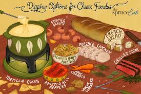 Pour cheese mixture into the pot and place over a. Dippers And Accompaniments For Cheese Fondue