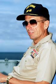 Captain Gerald E. Gneckow, commanding officer, battleship USS IOWA (BB 61) 