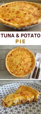 Tuna And Potato Pie Food From Portugal Food Potato Pie Recipes