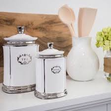 Black And White Canisters Australia We Ve Sold Out Of The Coffee But Still Have The Tea Sugar Canisters If You Re Not A Coffee Drinke Coffee Canister Tea Coffee Sugar Canisters Hamptons Style