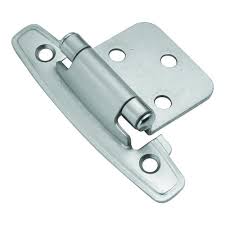They are designed to fit flush or offset cabinet doors. Flush Self Closing Surface Cabinet Hinges 2 Pack At Menards