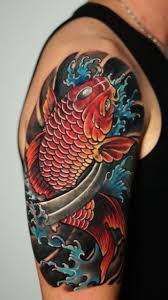 Japanese koi fish tattoo design. Koi Fish Tattoos Cool Tattoo Designs Ideas Their Meaning