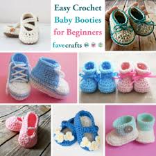 These easy knitted baby booties are a great project for beginners. 15 Easy Crochet Baby Booties For Beginners Favecrafts Com