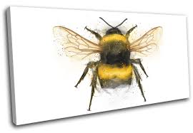 Apr 22, 2021 · now i carefully paint in the details. Bumble Bee Nature Paint Animals Single Canvas Wall Art Picture Print Ebay