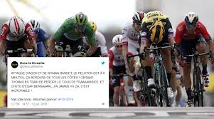 Geraint thomas est en danger. Actualites Tour De France 2019 La 7eme Etape Vue Par Twitter Dicodusport