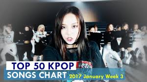 Top 50 Kpop Fan Songs Chart January Week 3 2017 Kpop Chart Best Of Kpc Countdown