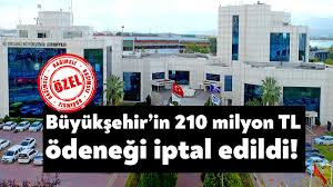 Kocaeli Büyükşehir Belediyesinin 210 milyon TL ödeneği iptal edildi -  Bağımsız Kocaeli