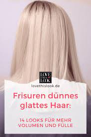 Bei gwyneth paltrows shiny haaren lassen wir den lockenstab glatt in der ecke liegen. Frisuren Dunnes Glattes Haar 14 Looks Fur Mehr Volumen Und Fulle Lovethislook De