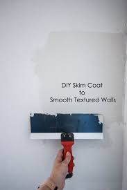 How To Smooth Textured Walls With A Skim Coat Modernize Textured Walls Textured Wall Painting Textured Walls