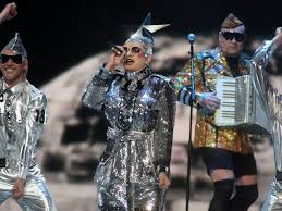 Hosting a eurovision party at home? Eurovision Song Contest The Most Eye Catching Outfits In Pictures Eurovision Song Contest Military Fashion Eurovision
