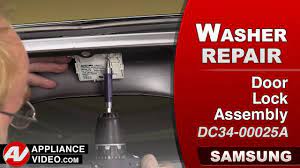If all is ok problem is fixed. Samsung Washer Will Not Lock Door Lock Assembly Repair Diagnostic Youtube