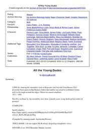 On a table in the room are seven differently shaped bottles along with the following clues on a roll of paper: All The Young Dudes