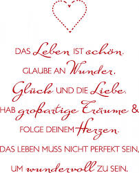 Wunderschones Wandtattoo Fur Dein Wohnzimmer Mit Tollem Spruch