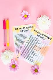 The party game questions are the heart and soul of every good bachelorette party. Free Printable How Well Do You Know The Bride Hen Party Bridal Shower Game Bespoke Bride Wedding Blog