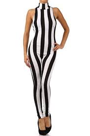 Black And White Striped Jumpsuit Aphrodite Wide Stripe Jumpsuit Fitness Wear Outfits Striped Jumpsuit Night Out Outfit
