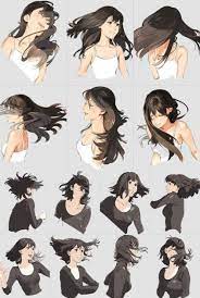 44 Best Ideas For Hair Drawing Tutorial Bob Long Hair Drawing How To Draw Hair Drawings