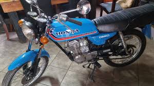 Image result for Nice Blue 1977 Honda