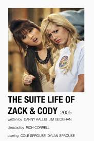 The twins are still living the sweet life, though now they've checked out of the tipton hotel and moved aboard a luxury cruise ship, the ss tipton. Alternative Tv Show Posters The Suite Life Of Zack Cody 2005 Film Posters Minimalist Iconic Movie Posters Movie Posters Minimalist