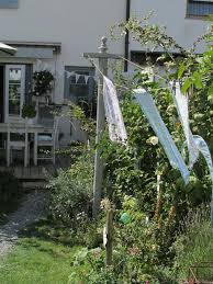 Eine Neue Wascheleine Waldstrumpf Wascheleine Garten