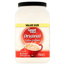 Great Value Coffee Creamer Original Value Size 60 Oz Non Dairy Gluten Free And Nutritious Creamer Original Flav In 2020 Coffee Creamer Powder Coffee Creamer Creamer