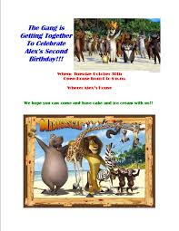 .if you experience any accessibility issues, please contact us. Madagascar 3 Movie Jungle Safari Animal Kids Birthday Party Decoration Banner