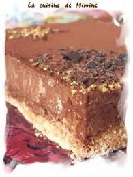De Retour Avec Une Petite Tuerie Le Royal Au Chocolat La Cuisine De Mimine Recette Royal Chocolat Royal Chocolat Recette Chocolat