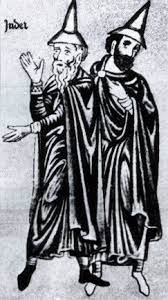 Men In Medieval Germany Wearing The Distinctive Hats That Jews Were Forced To Wear To Distinguish Them From Medieval Germany Atlanta Museums A History Of God