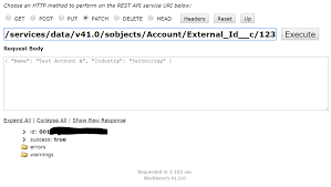 Upserting A Record Using Externalid Is Giving An Error Salesforce Stack Exchange